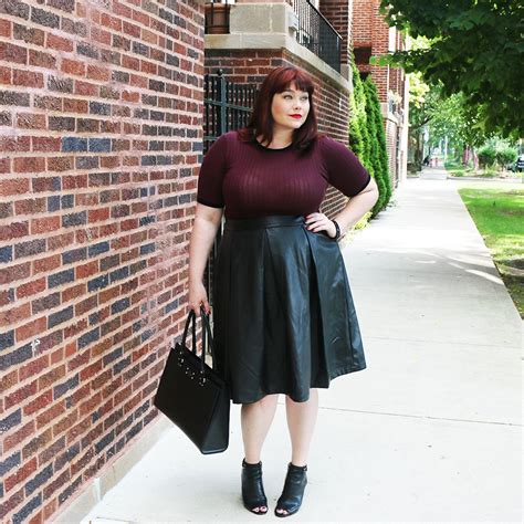 plus size leather skirt outfit|Plus Size Leather Skirt : Target.